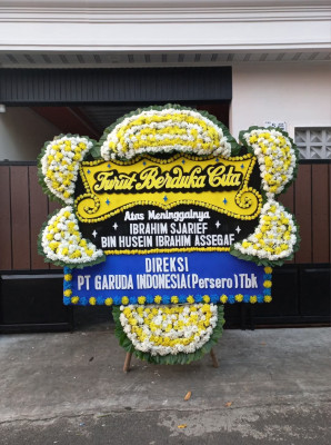 Papan Bunga Duka di Kentengsari